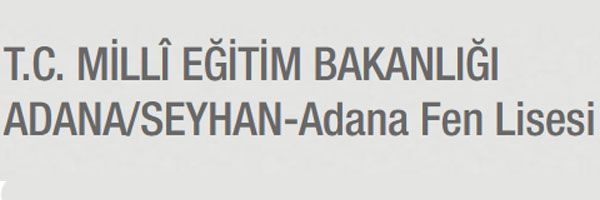 logo Adana Fen Lisesi