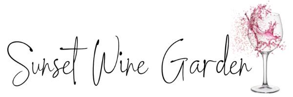 logo sunset wine garden