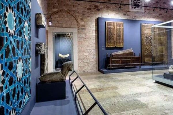 sala espositiva di un museo in Turchia