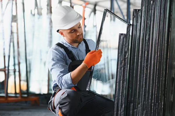addetti all'industria del vetro
