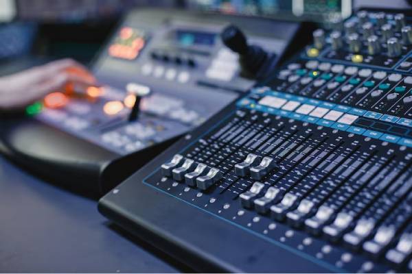 console audio professionale
